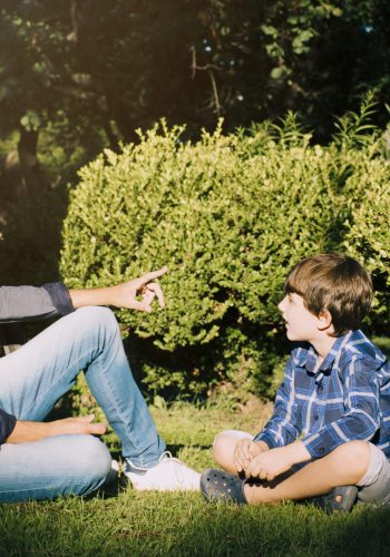 father-son-together-outdoors